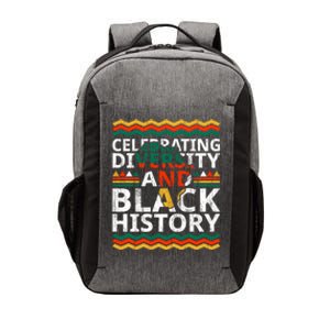 Celebrating Diversity And Black History African Americans Gift Vector Backpack