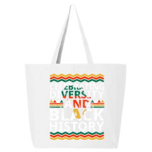 Celebrating Diversity And Black History African Americans Gift 25L Jumbo Tote