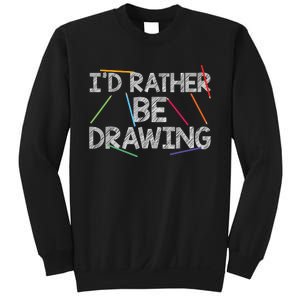 Cool Drawing Art For Sketch Pencil Artist Lovers Sweatshirt