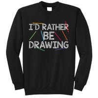 Cool Drawing Art For Sketch Pencil Artist Lovers Sweatshirt