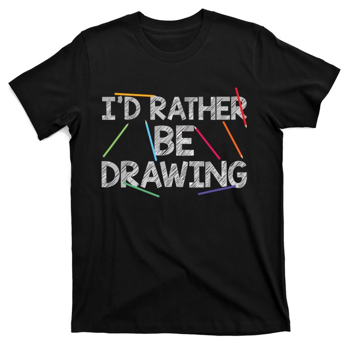 Cool Drawing Art For Sketch Pencil Artist Lovers T-Shirt