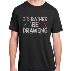 Cool Drawing Art For Sketch Pencil Artist Lovers Adult ChromaSoft Performance T-Shirt