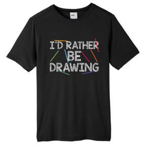 Cool Drawing Art For Sketch Pencil Artist Lovers Tall Fusion ChromaSoft Performance T-Shirt