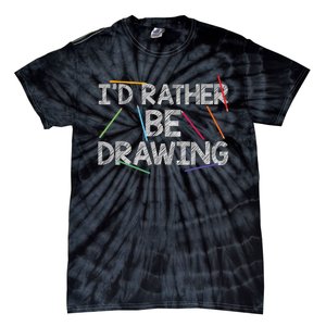 Cool Drawing Art For Sketch Pencil Artist Lovers Tie-Dye T-Shirt