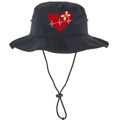 Coronary Diseases Artery Bypass Open Heart Surgery Heartbeat Legacy Cool Fit Booney Bucket Hat