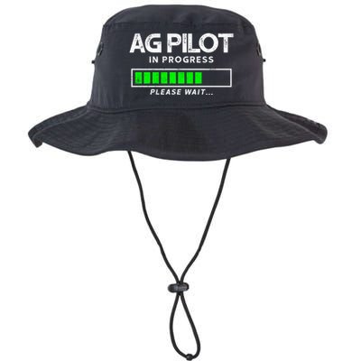 Crop Duster Ag Pilot In Progress Please Wait… Gift Legacy Cool Fit Booney Bucket Hat