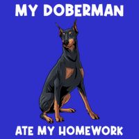 Cool Doberman Art For Dog Breed Doberman Pinscher Sweatshirt