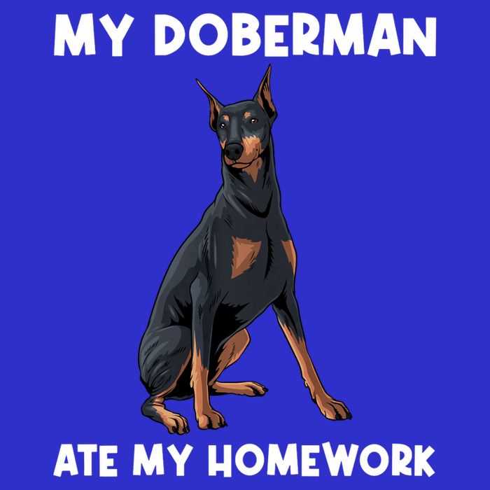 Cool Doberman Art For Dog Breed Doberman Pinscher Sweatshirt