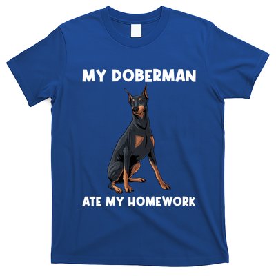 Cool Doberman Art For Dog Breed Doberman Pinscher T-Shirt