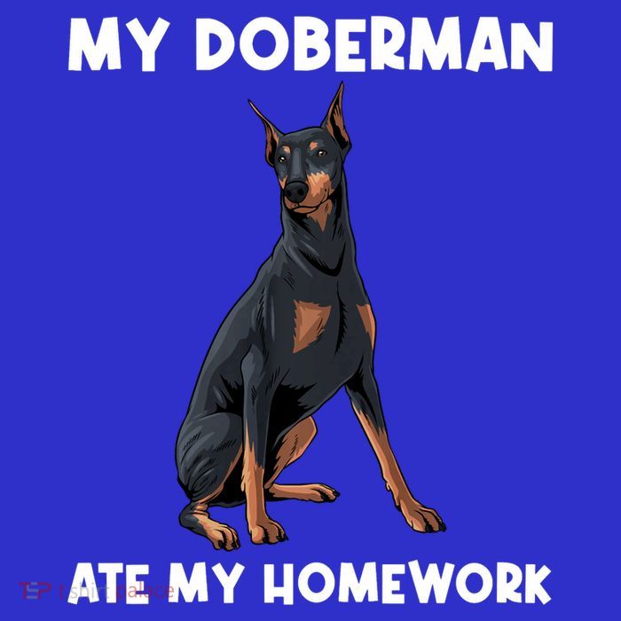 Cool Doberman Art For Dog Breed Doberman Pinscher Tank Top