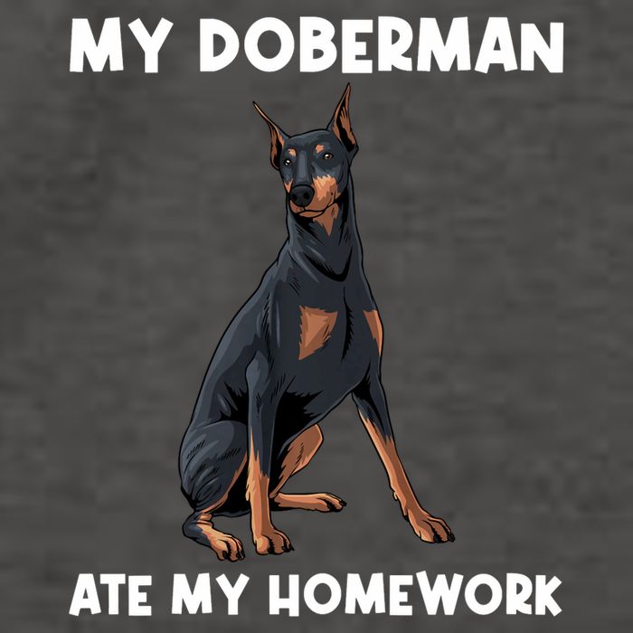 Cool Doberman Art For Dog Breed Doberman Pinscher Vector Backpack