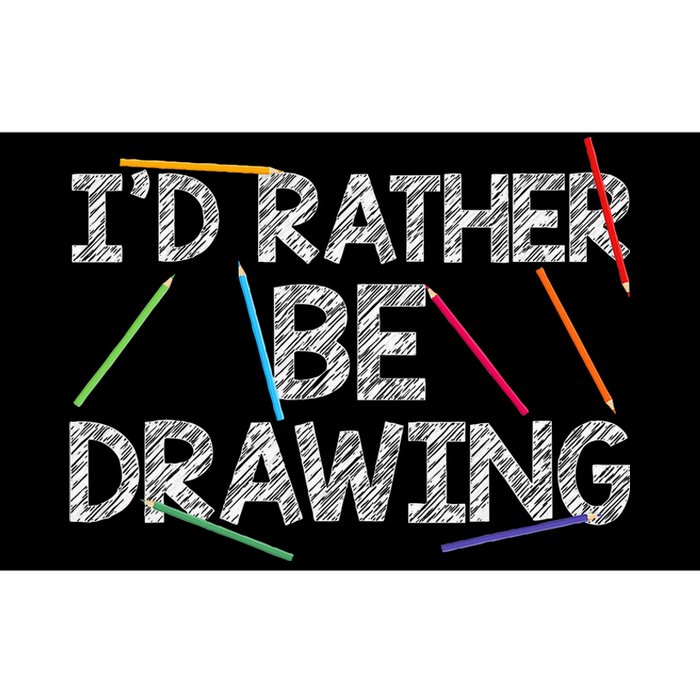 Cool Drawing Art For Women Sketch Pencil Artist Lovers Bumper Sticker