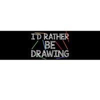 Cool Drawing Art For Women Sketch Pencil Artist Lovers Bumper Sticker