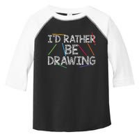 Cool Drawing Art For Women Sketch Pencil Artist Lovers Toddler Fine Jersey T-Shirt