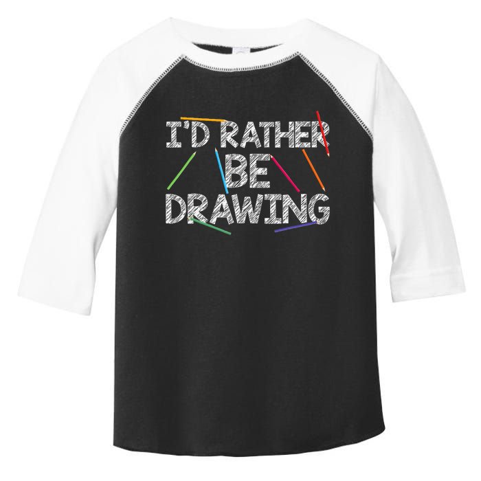 Cool Drawing Art For Women Sketch Pencil Artist Lovers Toddler Fine Jersey T-Shirt