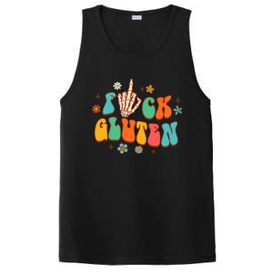 Celiac Disease Awareness Gluten Free Disease Fck Gluten Gift PosiCharge Competitor Tank