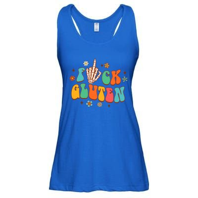 Celiac Disease Awareness Gluten Free Disease Fck Gluten Gift Ladies Essential Flowy Tank