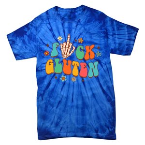 Celiac Disease Awareness Gluten Free Disease Fck Gluten Gift Tie-Dye T-Shirt