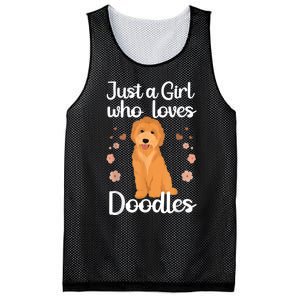 Cute Doodle Art For Women Mom Golden Doodle Dog Lovers Mesh Reversible Basketball Jersey Tank