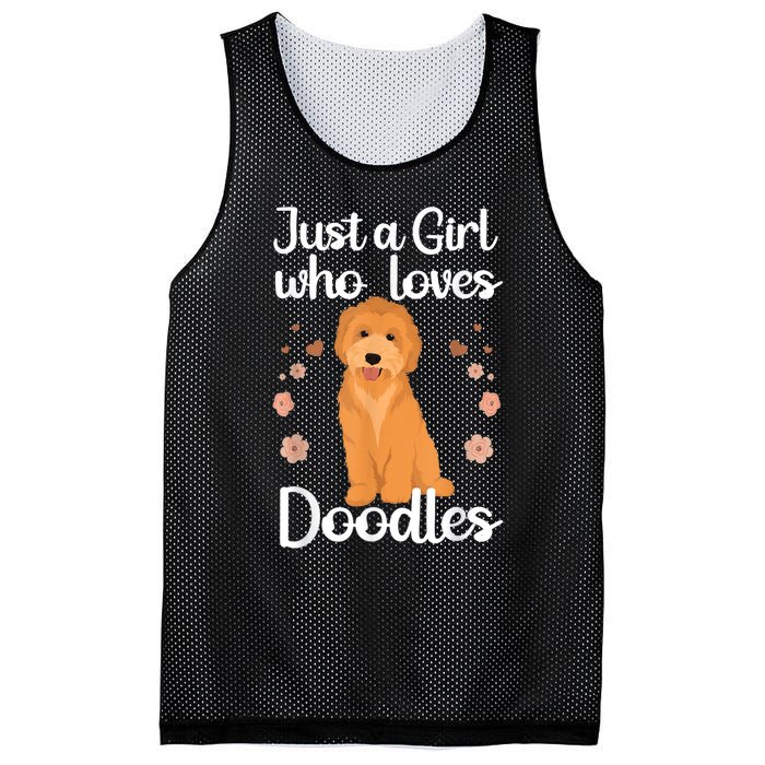 Cute Doodle Art For Women Mom Golden Doodle Dog Lovers Mesh Reversible Basketball Jersey Tank