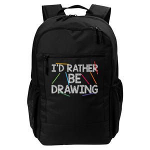 Cool Drawing Art Sketch Pencil Artist Lovers Daily Commute Backpack