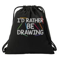 Cool Drawing Art Sketch Pencil Artist Lovers Drawstring Bag