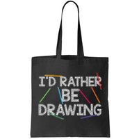 Cool Drawing Art Sketch Pencil Artist Lovers Tote Bag