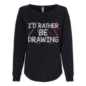 Cool Drawing Art Sketch Pencil Artist Lovers Womens California Wash Sweatshirt