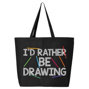 Cool Drawing Art Sketch Pencil Artist Lovers 25L Jumbo Tote