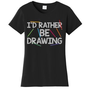 Cool Drawing Art Sketch Pencil Artist Lovers Women's T-Shirt