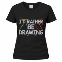 Cool Drawing Art Sketch Pencil Artist Lovers Women's T-Shirt