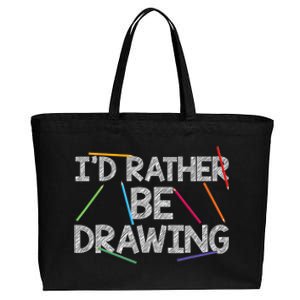 Cool Drawing Art Sketch Pencil Artist Lovers Cotton Canvas Jumbo Tote