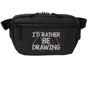 Cool Drawing Art Sketch Pencil Artist Lovers Crossbody Pack