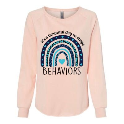 Colorful Day ABA Therapist Inspiring Behavior Change Womens California Wash Sweatshirt