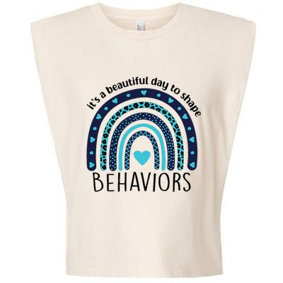 Colorful Day ABA Therapist Inspiring Behavior Change Garment-Dyed Women's Muscle Tee