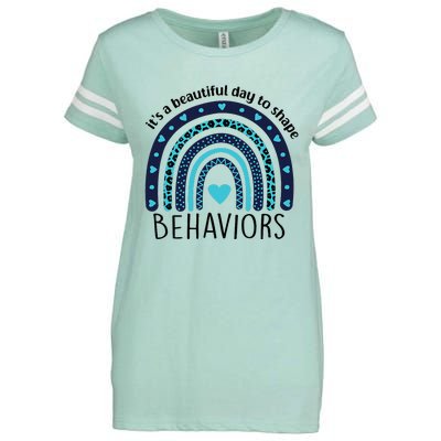 Colorful Day ABA Therapist Inspiring Behavior Change Enza Ladies Jersey Football T-Shirt