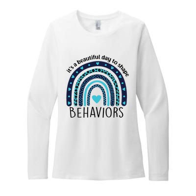 Colorful Day ABA Therapist Inspiring Behavior Change Womens CVC Long Sleeve Shirt