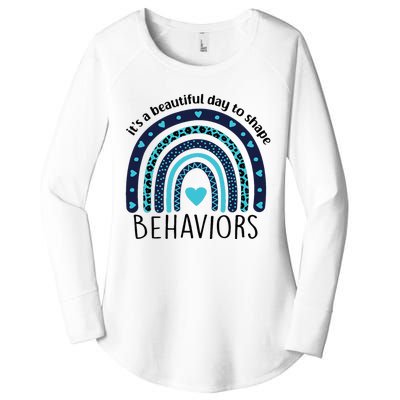 Colorful Day ABA Therapist Inspiring Behavior Change Women's Perfect Tri Tunic Long Sleeve Shirt