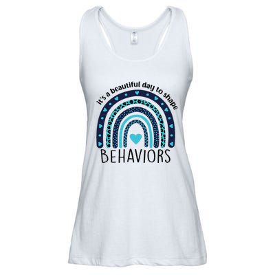 Colorful Day ABA Therapist Inspiring Behavior Change Ladies Essential Flowy Tank