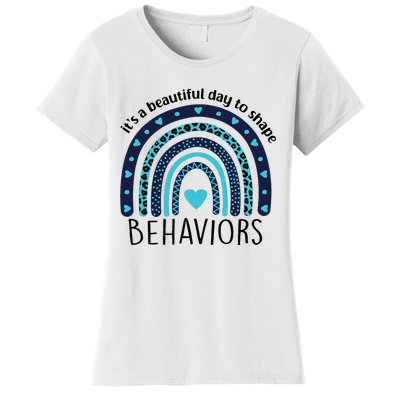 Colorful Day ABA Therapist Inspiring Behavior Change Women's T-Shirt