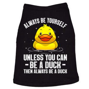 Cute Duck Aquatic Bird Rubber Duck Lovers Doggie Tank