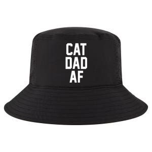 Cat Dad AF TShirt For Dads Of Cats Cool Comfort Performance Bucket Hat