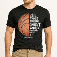 Can Do All Things Through Christ Philippians 4:13 Basketball Cooling Performance Crew T-Shirt