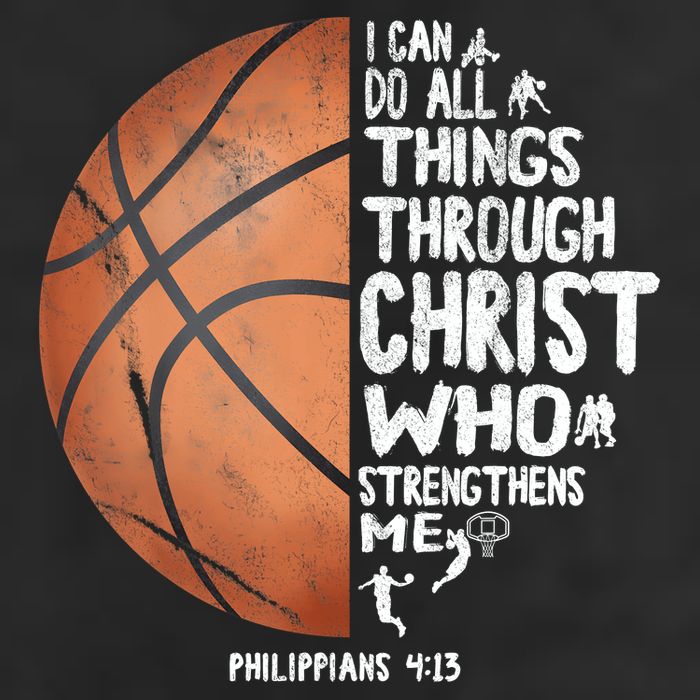 Can Do All Things Through Christ Philippians 4:13 Basketball 15oz Campfire Ceramic Mug