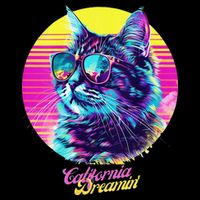 Catifornia Dreamin About Birds And Mice Impact Tech Backpack