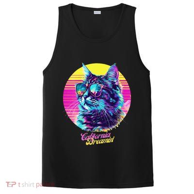 Catifornia Dreamin About Birds And Mice PosiCharge Competitor Tank