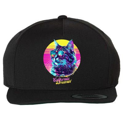 Catifornia Dreamin About Birds And Mice Wool Snapback Cap