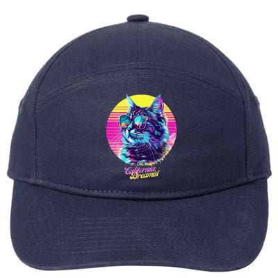 Catifornia Dreamin About Birds And Mice 7-Panel Snapback Hat