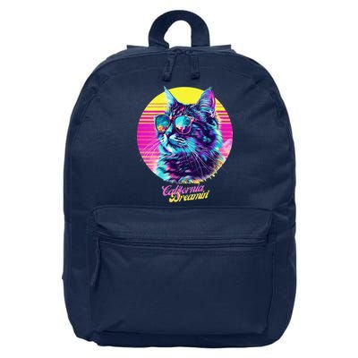 Catifornia Dreamin About Birds And Mice 16 in Basic Backpack
