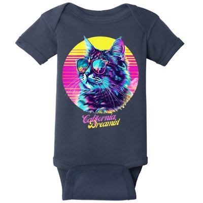 Catifornia Dreamin About Birds And Mice Baby Bodysuit